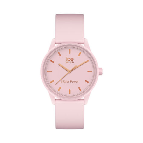 Montre Ice Watch Solar Power Rose - Montres Femme | Histoire d&rsquo;Or