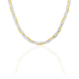 Collier Elae Argent Bicolore - Chaines Femme | Histoire d’Or