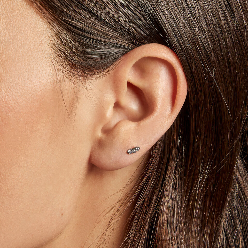 Piercing Pirias Acier Blanc Oxyde De Zirconium - Bijoux Femme | Histoire d’Or