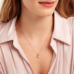 Collier Atieno Argent Rose Oxyde De Zirconium - Colliers fantaisie Femme | Histoire d&rsquo;Or