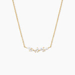 Collier Jardins D'hiver Plaqu&eacute; Or Jaune Oxyde De Zirconium - Colliers Femme | Histoire d&rsquo;Or