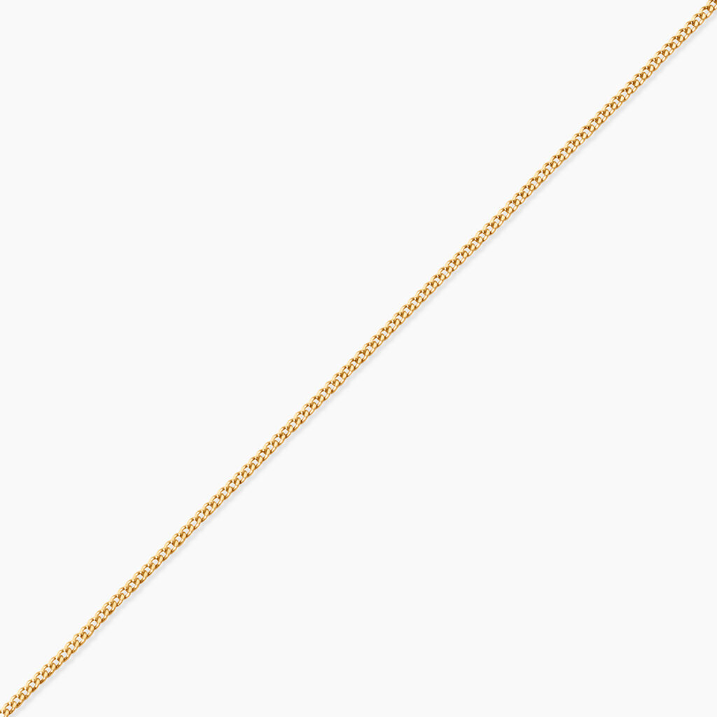 Cha&icirc;ne Irisa Maille Gourmette Or Jaune - Chaines Famille | Histoire d&rsquo;Or