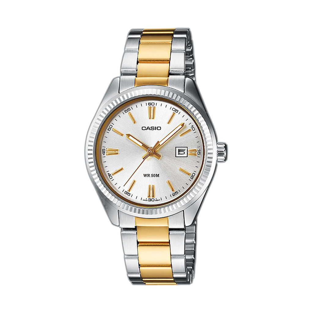 Montre Casio Collection Argente - Montres Femme | Histoire d&rsquo;Or