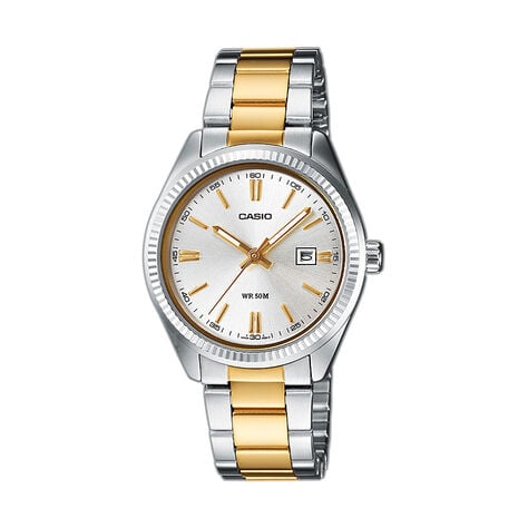 Montre Casio Collection Argente - Montres Femme | Histoire d&rsquo;Or