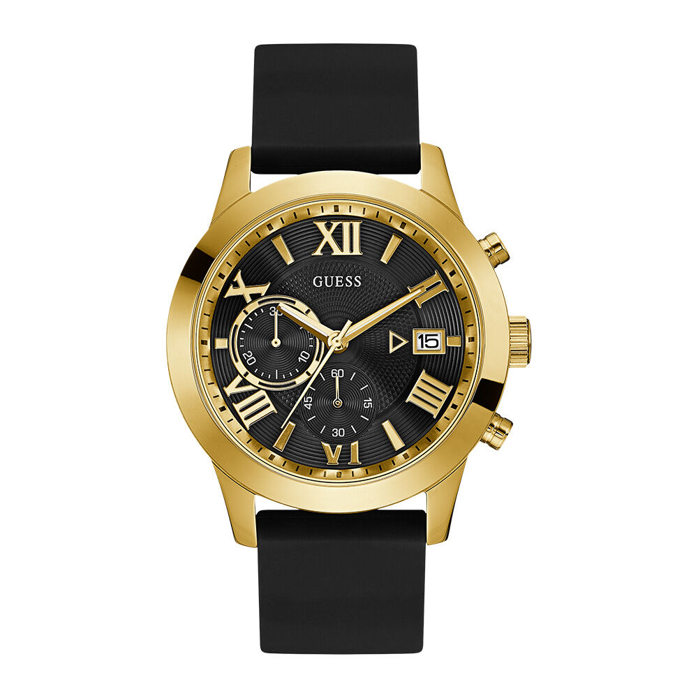 Montres Guess W1055G4 Acier Boucle Ardillon Jaune Ronde - HIMHJ1N2350 •  Histoire d'Or