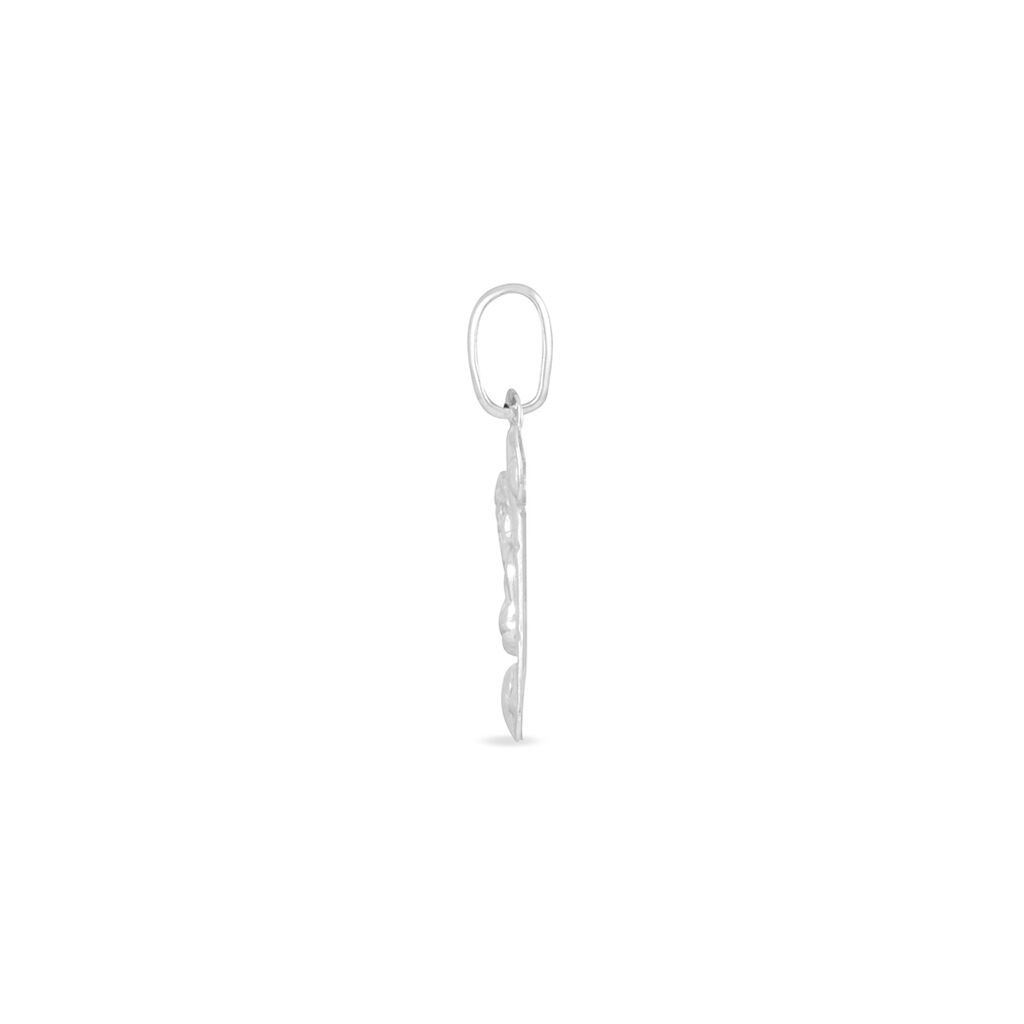 Pendentif Ange Parchemin Or Blanc - Pendentifs Baptême Famille | Histoire d’Or