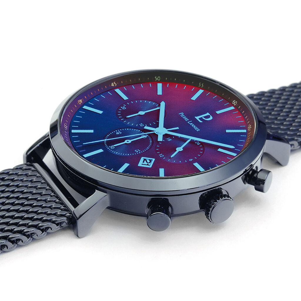 Montre Pierre Lannier Baron Bleu - Montres Homme | Histoire d&rsquo;Or