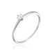 Bague Solitaire Natalia Or Blanc Diamant - Bagues solitaires Femme | Histoire d’Or