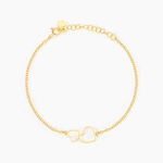 Bracelet Estina Argent Dor&eacute; - F&ecirc;te des m&egrave;res Femme | Histoire d&rsquo;Or