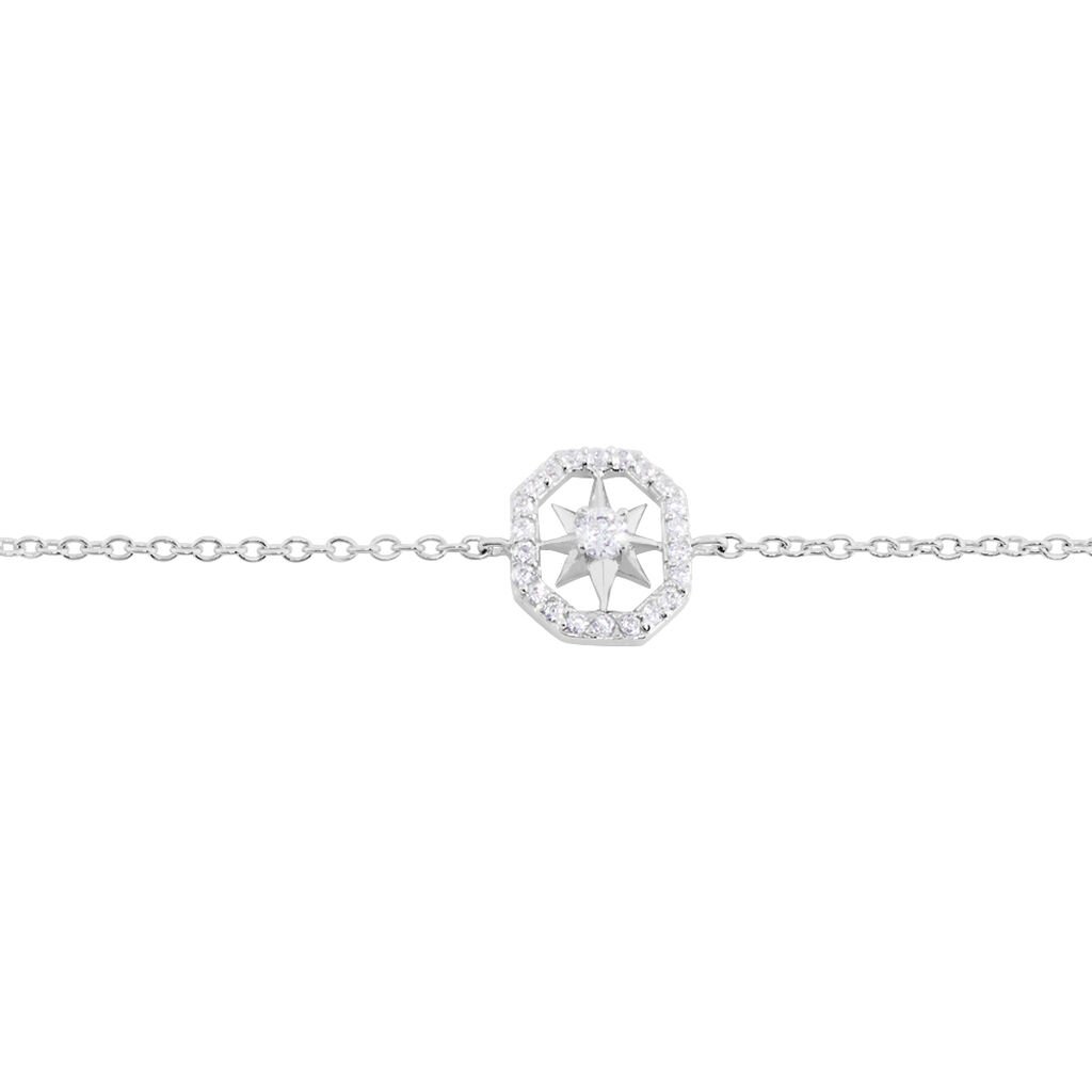 Bracelet Ray Argent Oxyde De Zirconium - Bracelets Femme | Histoire d’Or