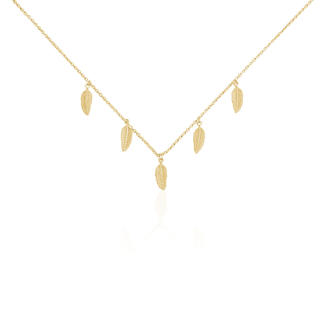 Collier Plaqué Or Jaune Libby - Colliers Femme | Histoire d’Or