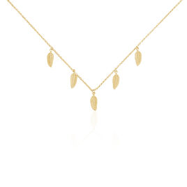 Collier Plaqué Or Jaune Libby - Colliers Femme | Histoire d’Or
