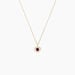 Collier Norm Or Jaune Rhodolite Oxyde De Zirconium - Colliers Femme | Histoire d&rsquo;Or