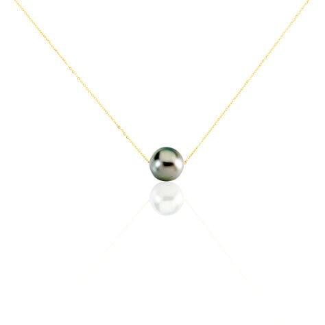 Collier Sissy Or Jaune Perle De Culture De Tahiti - Colliers Femme | Histoire d’Or