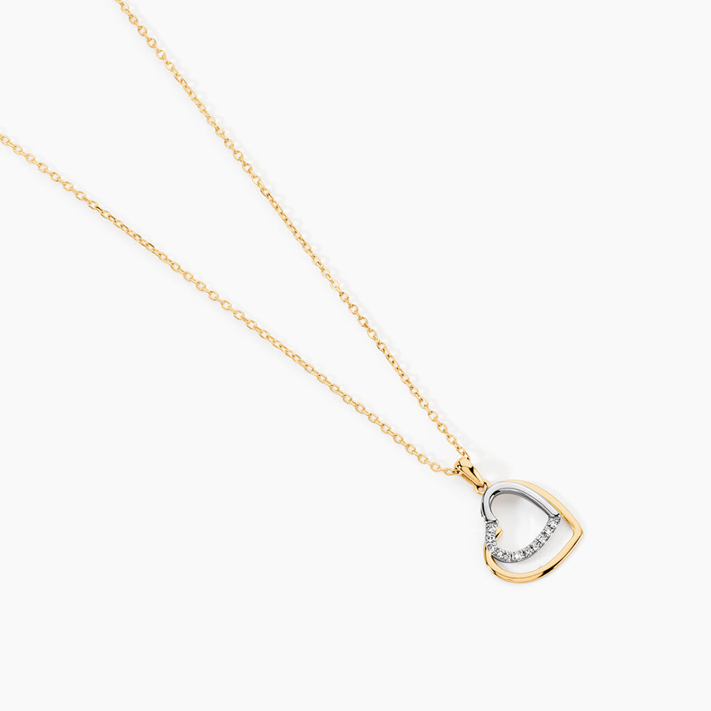 Collier Urlane Or Jaune Diamant - F&ecirc;te des m&egrave;res Femme | Histoire d&rsquo;Or
