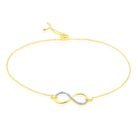 Bracelet Infino Or Jaune Diamant - Bracelets Femme | Histoire d’Or