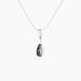 Collier Argent Blanc Odilon Ambre - Colliers fantaisie Femme | Histoire d’Or
