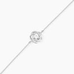 Bracelet Irmine Argent Blanc Oxyde De Zirconium - Bracelets Femme | Histoire d&rsquo;Or