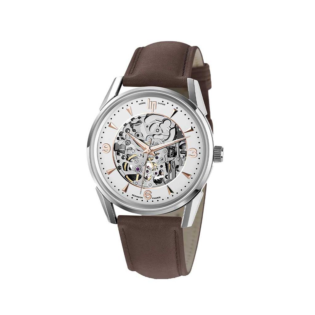 Montre Lip Himalaya Squelette Argenté - Montres Homme | Histoire d’Or