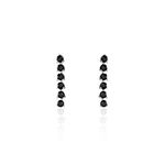 Boucles D'oreilles Grimpantes Gastoun Argent Oxyde - Boucles d'oreilles fantaisie Femme | Histoire d&rsquo;Or