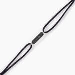 Bracelet Black Diamond Or Blanc Diamant Noirs - Bracelets cordon Homme | Histoire d&rsquo;Or
