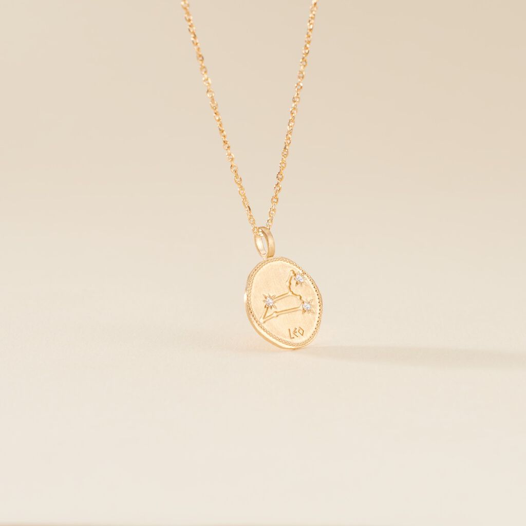 Pendentif Or Jaune Alibiza - Pendentifs Zodiaque Famille | Histoire d’Or