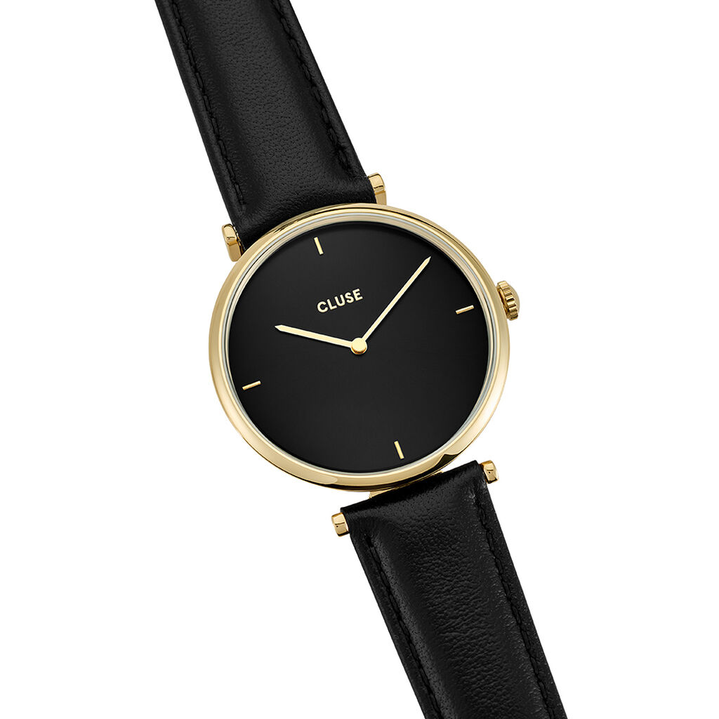 Montre Cluse Triomphe Noir - Montres Femme | Histoire d’Or