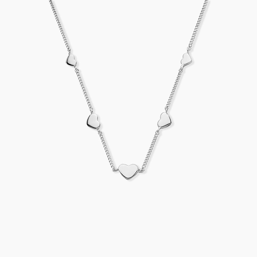 Collier Mars Argent Blanc - Colliers fantaisie Femme | Histoire d&rsquo;Or