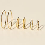 Cr&eacute;oles Dominae Or Jaune - Boucles d'oreilles cr&eacute;oles Femme | Histoire d&rsquo;Or