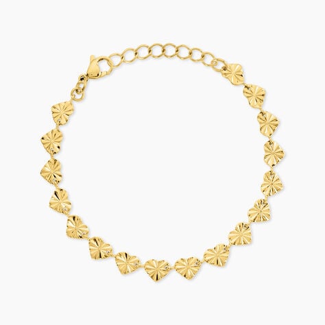 Bracelet Calliandra Acier Jaune - F&ecirc;te des m&egrave;res Femme | Histoire d&rsquo;Or