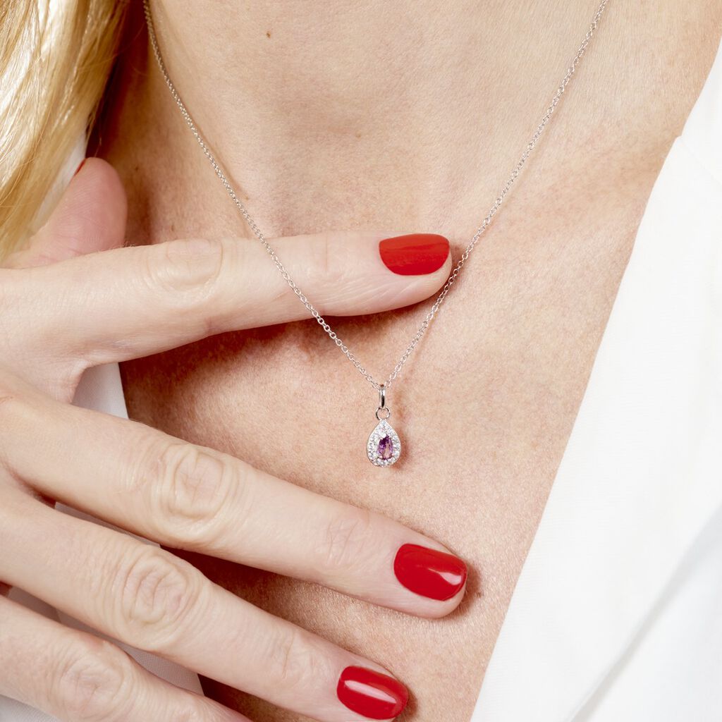 Collier Argent Tania Oxydes De Zirconium - Colliers fantaisie Femme | Histoire d’Or
