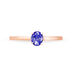 Bague Lily Or Rose Tanzanite