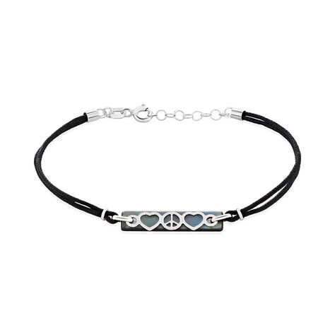 Bracelet Apollonia Or Blanc Nacre - Bracelets Coeur Femme | Histoire d’Or