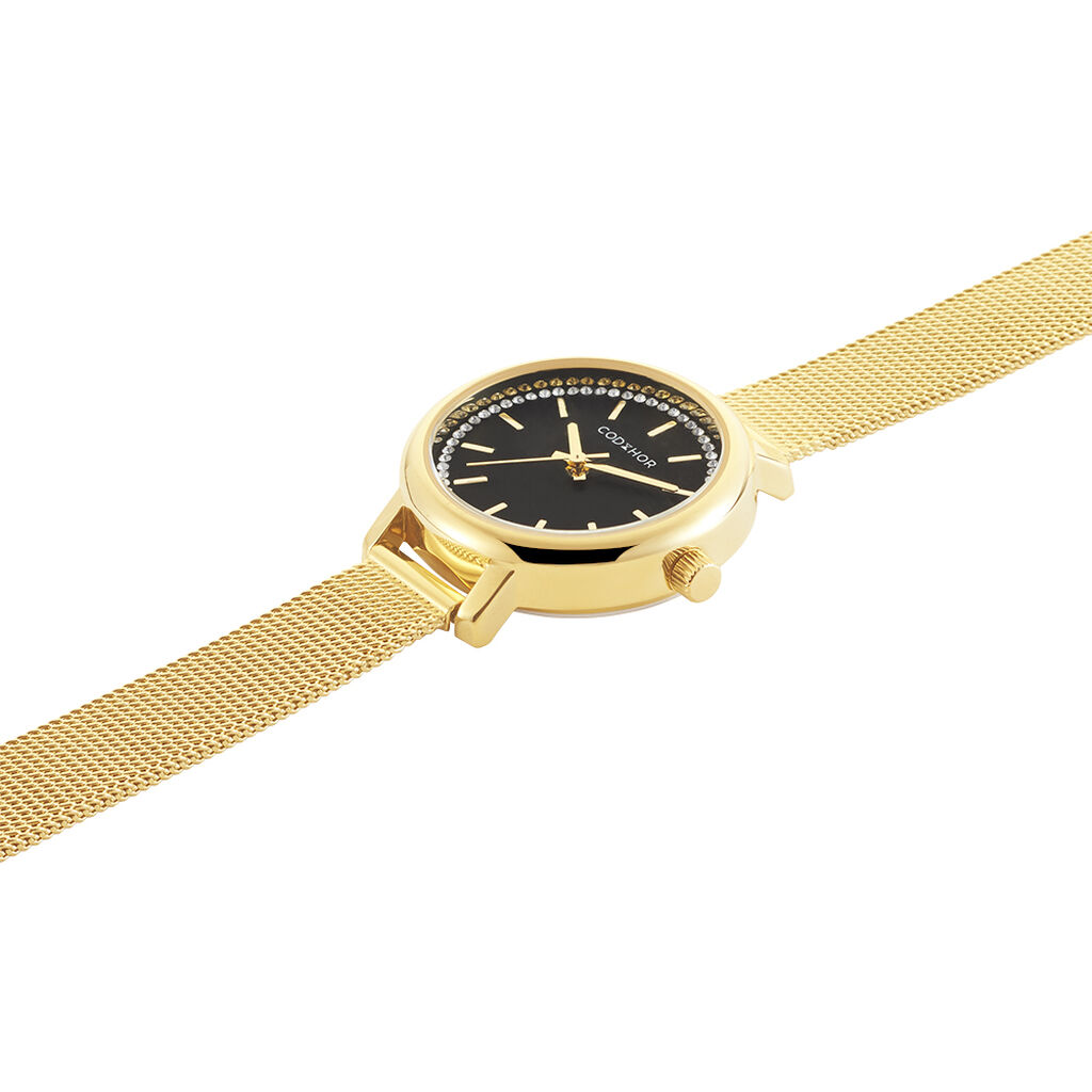 Montre Codhor Nerine Noir - Montres Femme | Histoire d&rsquo;Or