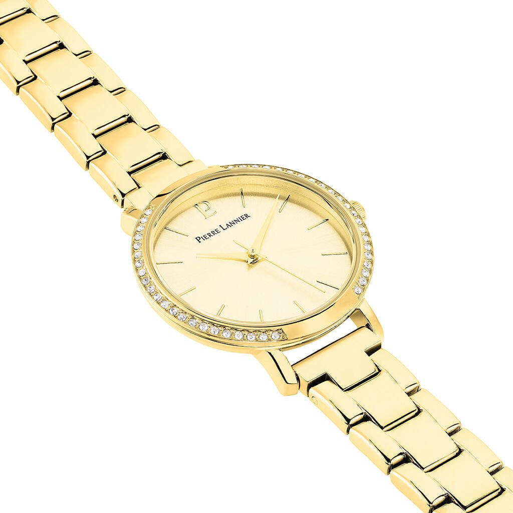 Montre Pierre Lannier Chouquette Doré - Montres Femme | Histoire d’Or