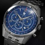 Montre Lip Himalaya Chrono Bleu - Montres Homme | Histoire d&rsquo;Or