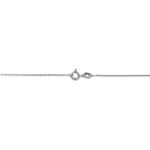 Cha&icirc;ne Igoa Maille For&ccedil;at Diamantee Or Blanc - Chaines Femme | Histoire d&rsquo;Or