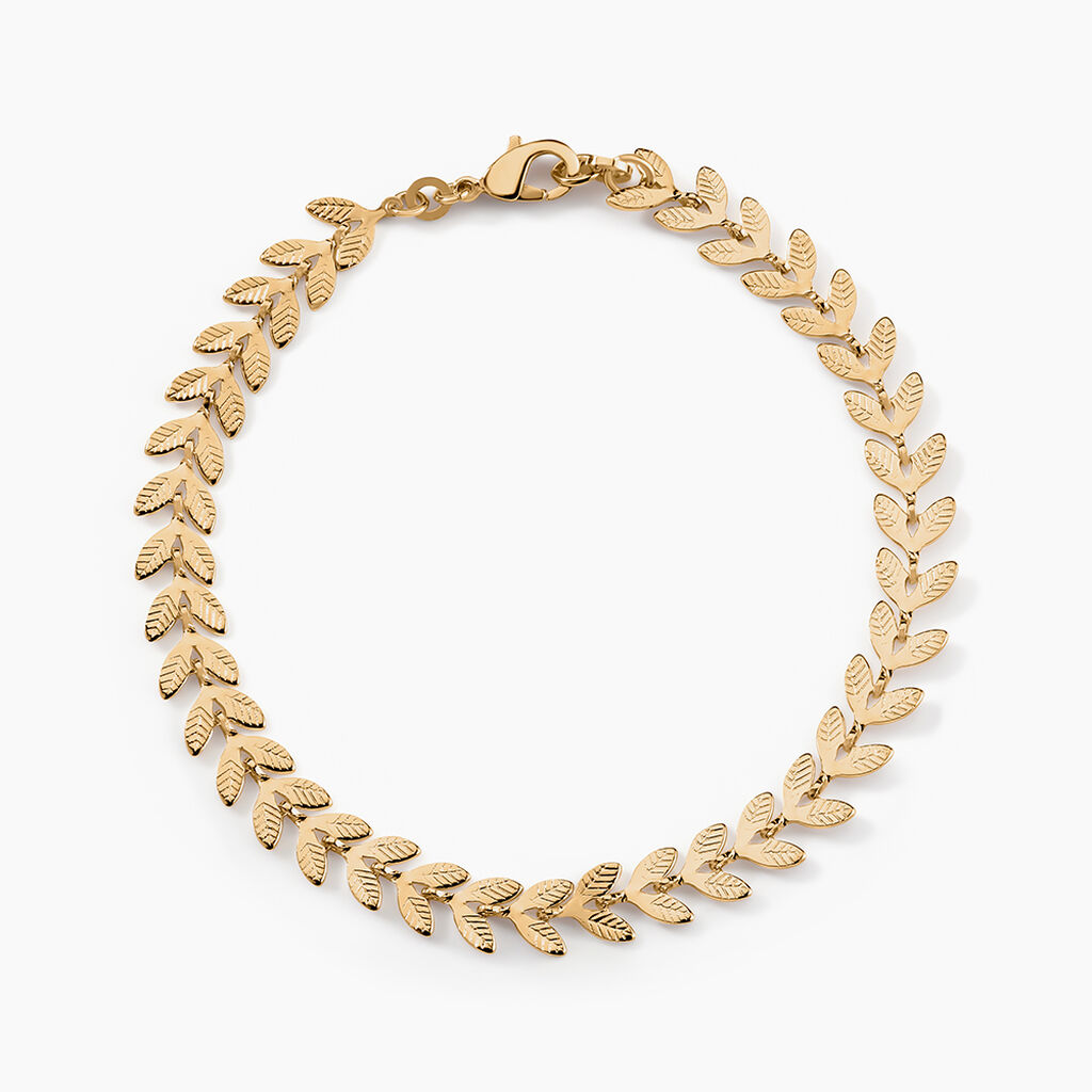 Bracelet Plaqu&eacute; Or Jaune Jay - Bracelets Femme | Histoire d&rsquo;Or