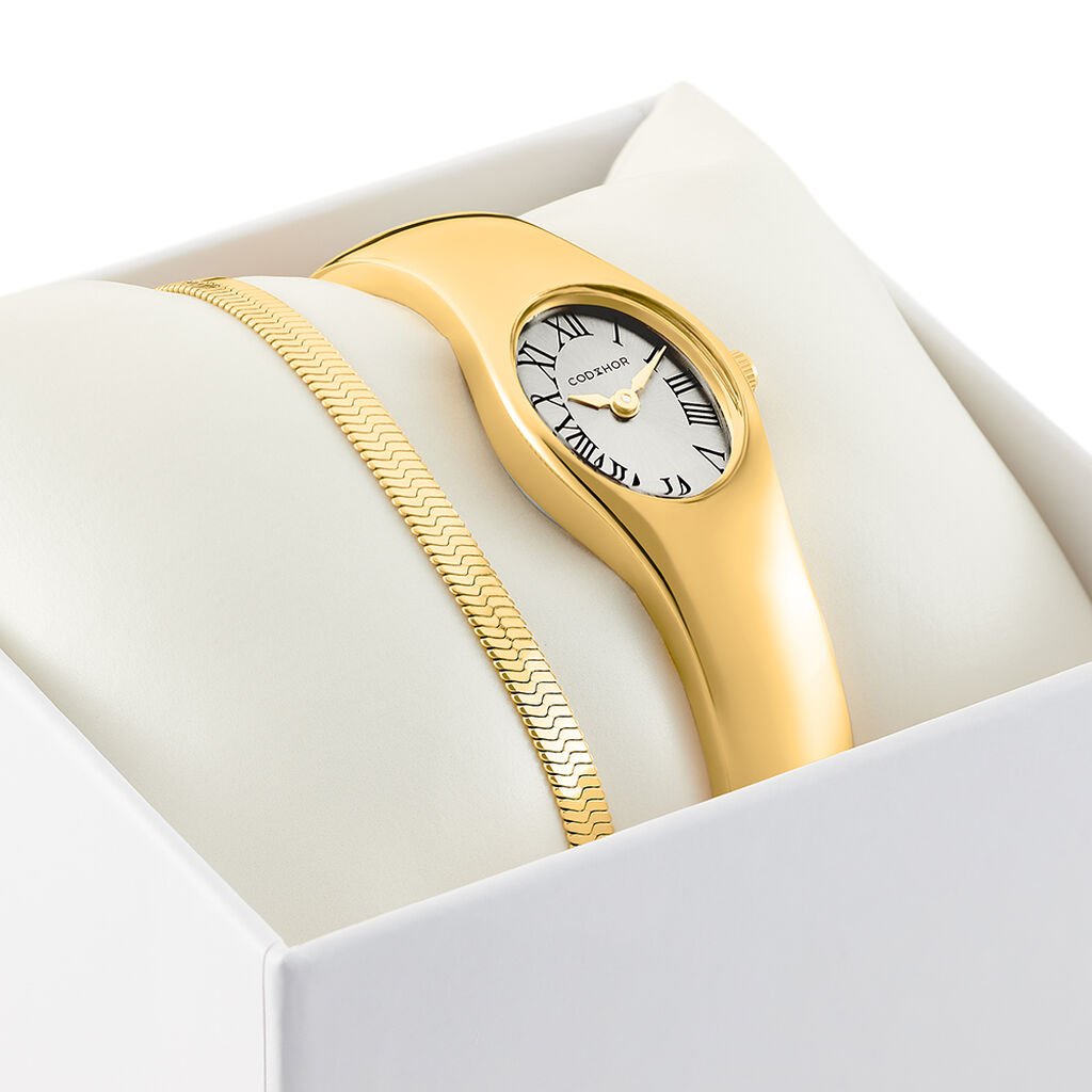 Coffret De Montre Codhor Colette Argenté - Montres Femme | Histoire d’Or