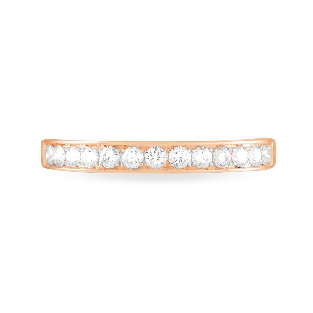 Alliance Collection Juliette Or Rose Diamant - Alliances Femme | Histoire d&rsquo;Or