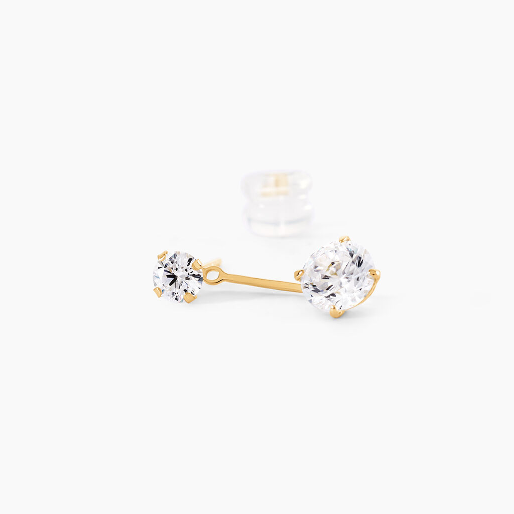 Bijoux D'oreilles Or Jaune Nerius Oxyde - Ear cuffs Femme | Histoire d&rsquo;Or