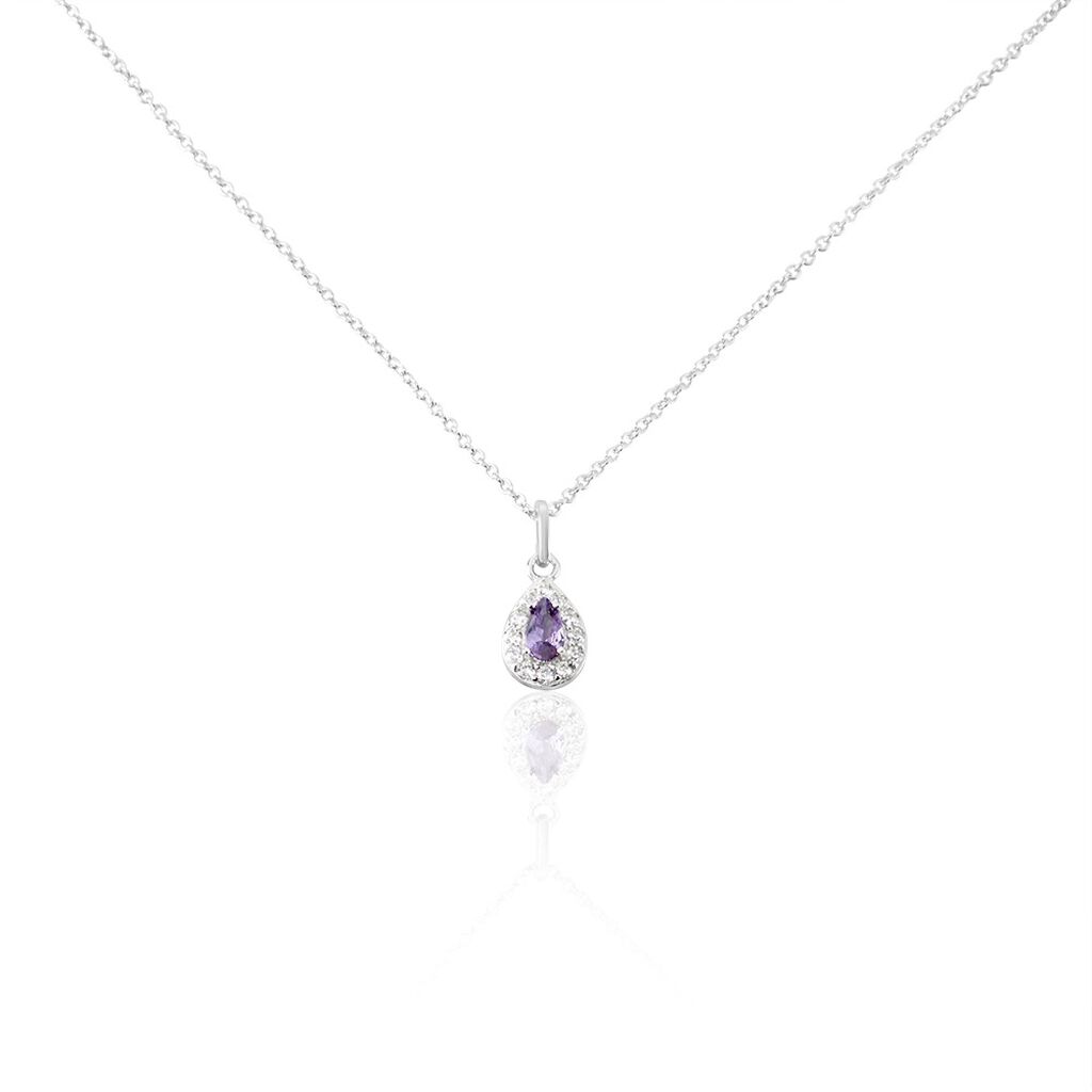 Collier Argent Tania Oxydes De Zirconium - Colliers fantaisie Femme | Histoire d&rsquo;Or