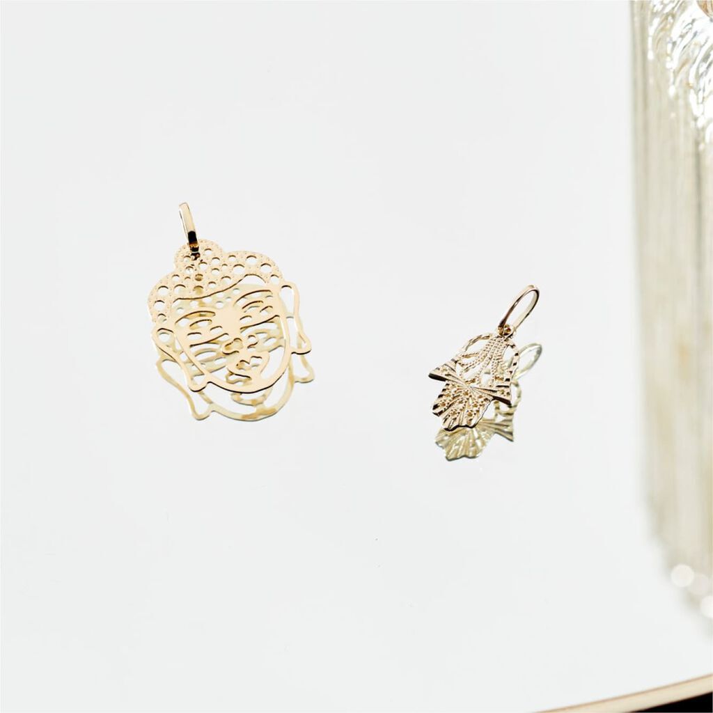 Pendentif Fatima Or Jaune - Pendentifs Femme | Histoire d’Or