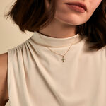 Pendentif Or Jaune Emeraude - Pendentifs Communion Femme | Histoire d&rsquo;Or