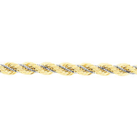 Collier Jerry Danilo Maille Corde Et Venitienne Or Bicolore - Chaines Femme | Histoire d’Or
