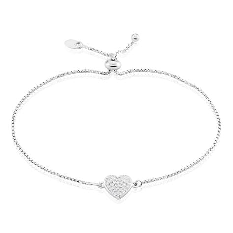 Bracelet Argent Blanc Annice Oxydes De Zirconium - Bracelets Femme | Histoire d’Or