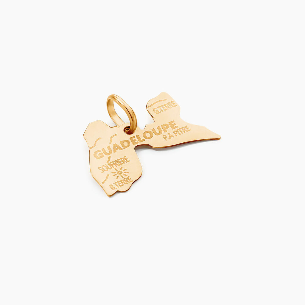 Pendentif Gaietana Guadeloupe Or Jaune - Pendentifs Famille | Histoire d’Or