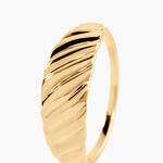 Bague Jaymes Or Jaune - Bijoux sans pierre Femme | Histoire d&rsquo;Or