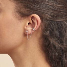 Bijou D'oreille Unitaire Argent Harris - Boucles d'oreilles fantaisie Femme | Histoire d’Or