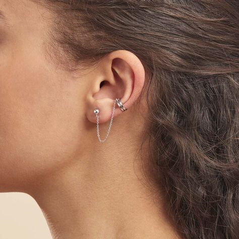 Bijou D'oreille Unitaire Argent Harris - Boucles d'oreilles fantaisie Femme | Histoire d’Or